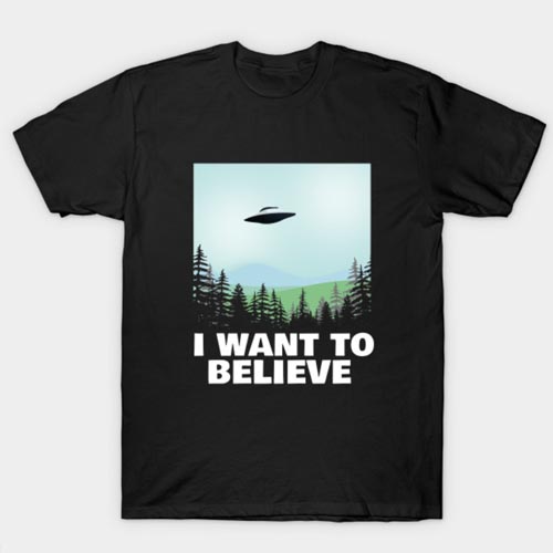 believe dat ufo t shirt