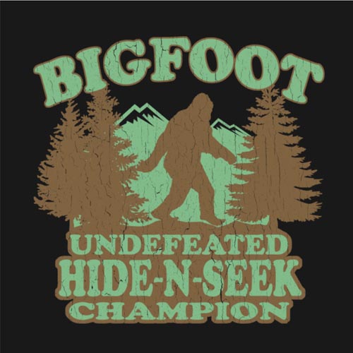 Bigfoot Undefeated Hide-n-Seek Champion 