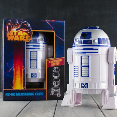 Disney ThinkGeek Star Wars R2-d2 9pc Measuring Cups Set for sale online