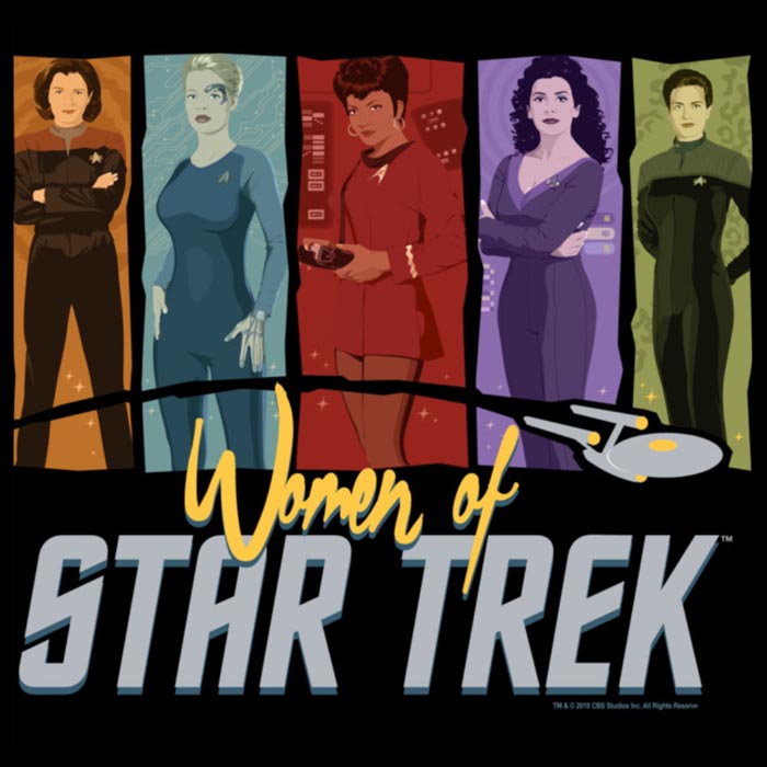 womens star trek shirt