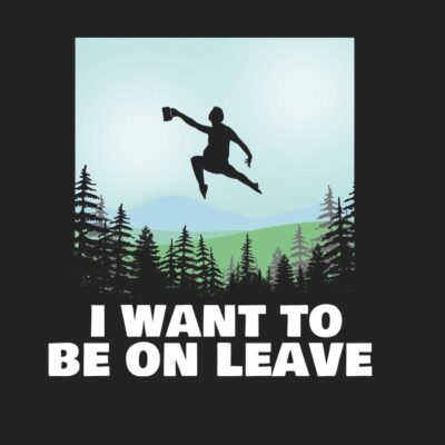 i want to be on leave x-files t-shirt