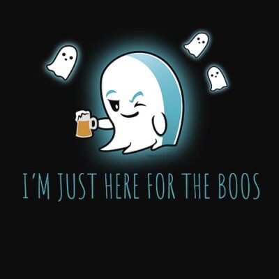here for the boos funny t-shirt