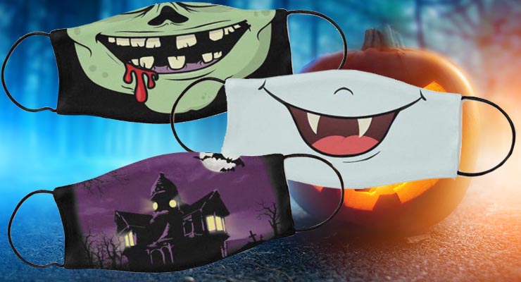 10 Super Scary Kids Face Masks for Halloween & Trick or Treating