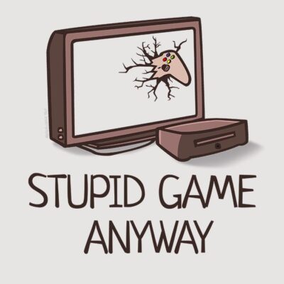 Stupid Game Funny Video Gamer Tee