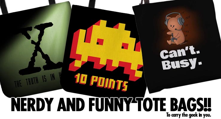 15 hilariously funny and totally nerdy novelty tote bags