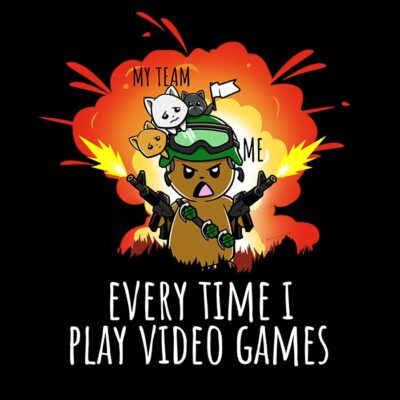 funny fps video gamer t-shirt