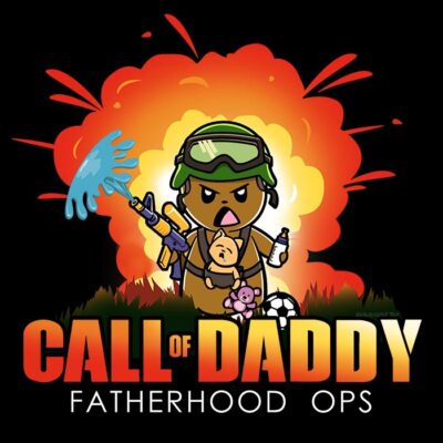 call of daddy fatherhood ops funny t-shirt