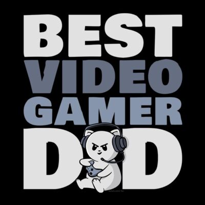 best video gamer dad t-shirt father's day
