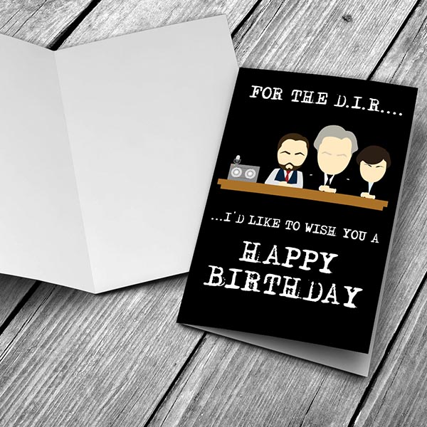 For the DIR Happy Birthday Card