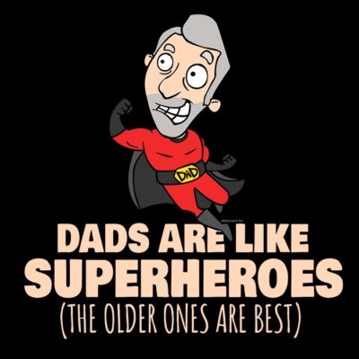 superhero father's day t-shirt for dad