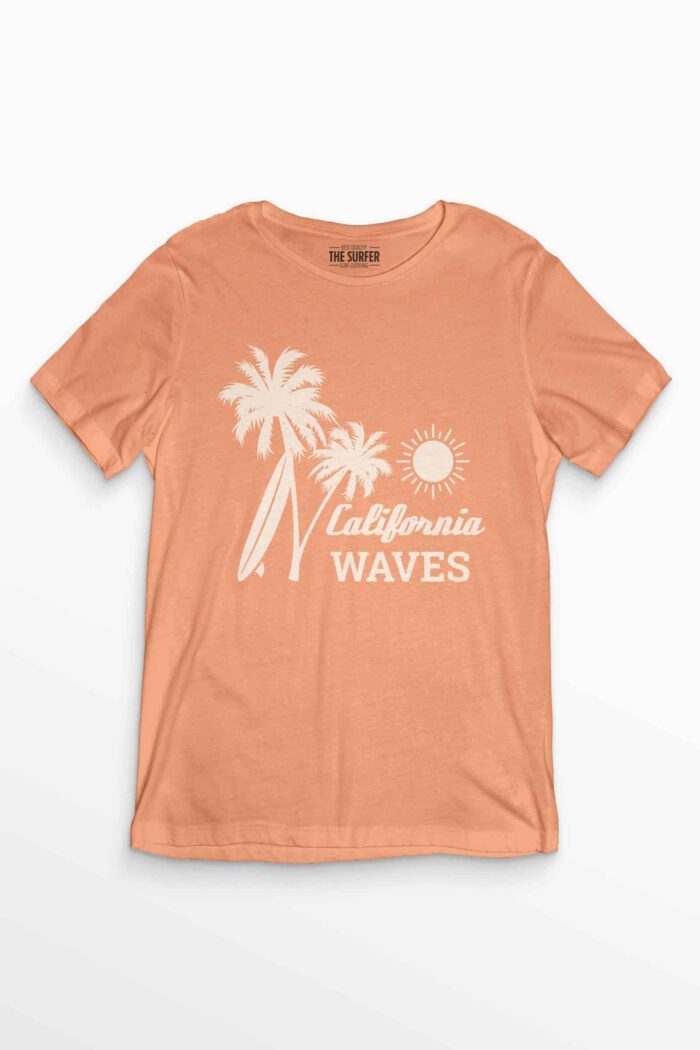 Citrus Wave Cotton Tee - Image 3