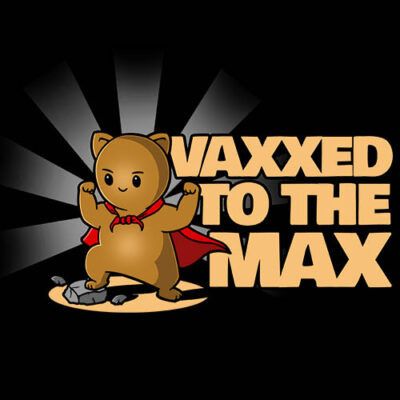 vaxxed to the max pro-vaccine t-shirt