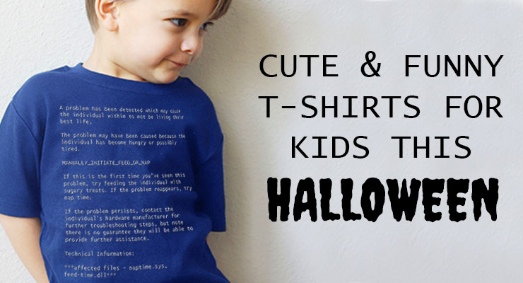 Cute Halloween T-Shirts for Kids