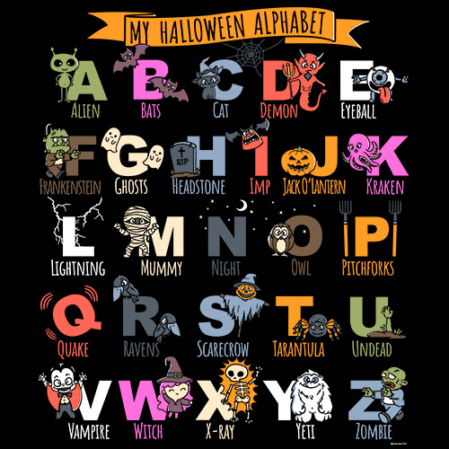 the-halloween-alphabet-t-shirt-nerdshizzle