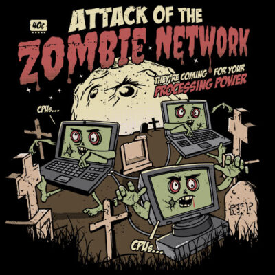 cybersecurity halloween t-shirt