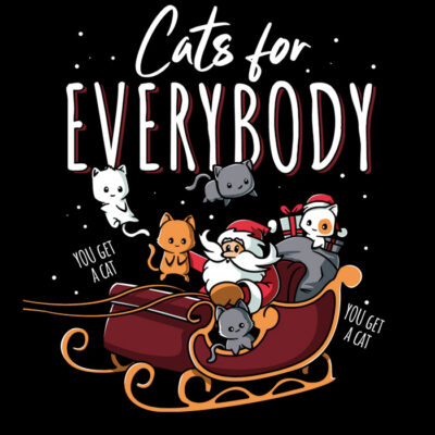 cats for everybody t-shirt