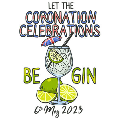 let the coronation celebrations be gin t-shirt