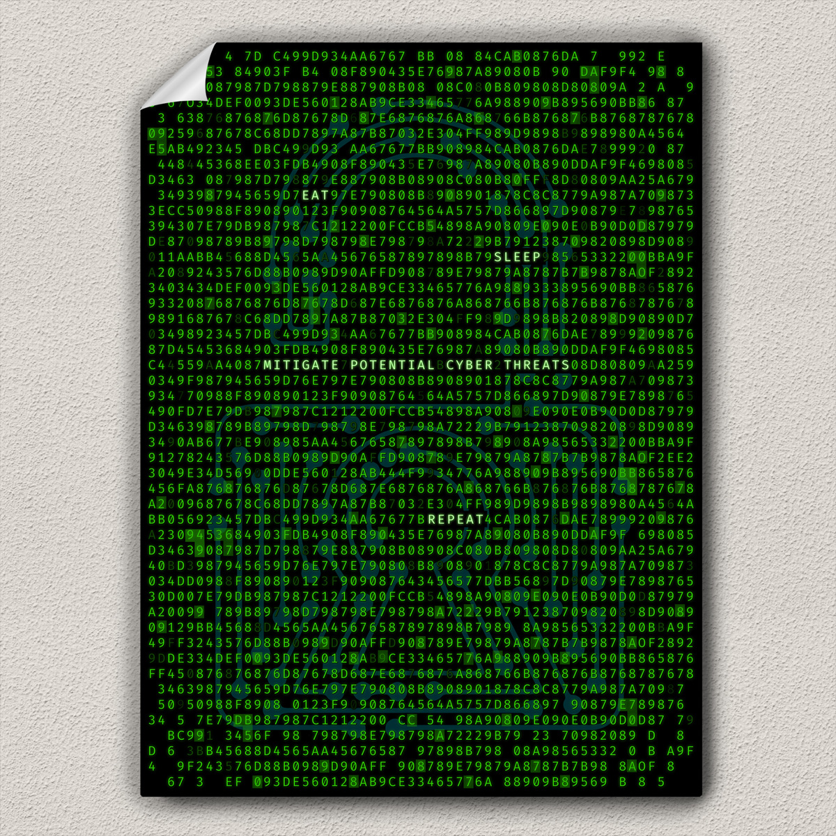 eat sleep cybersecurity repeat