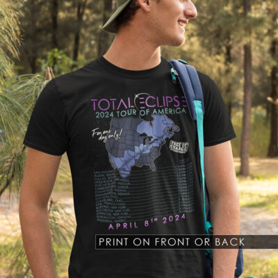 total eclipse 2024 t-shirt
