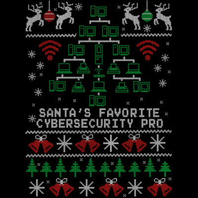 Cybersecurity Pro Ugly Christmas Sweater