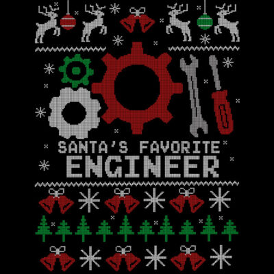 ugly christmas jumper for engineer