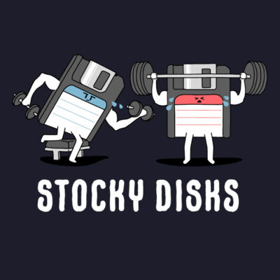 Stocky Disks funny t-shirt