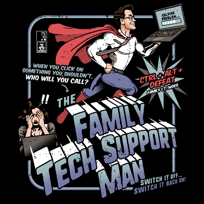 Family Tech Support t-shirt