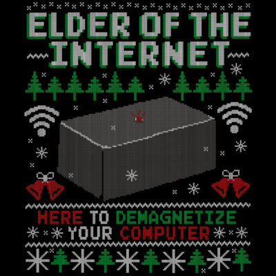 elders of the internet ugly sweater