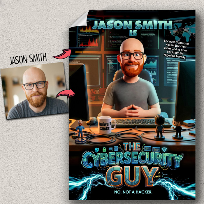 personalized cybersecurity poster