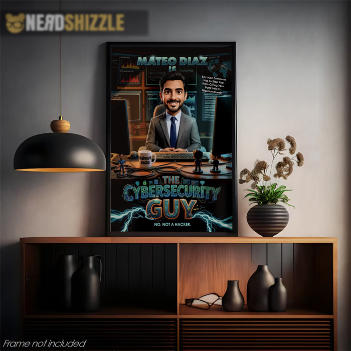 The Cybersecurity Guy Gal Pixar Poster Print - Image 4
