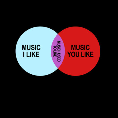 music I like venn diagram shirt
