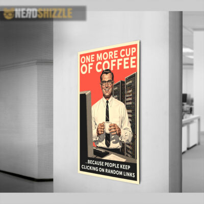 vintage cybersecurity poster