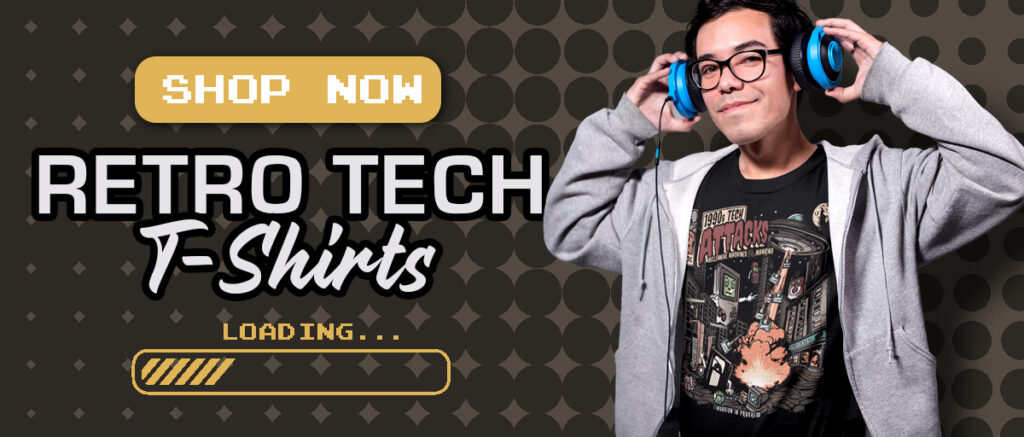 retro tech t-shirts