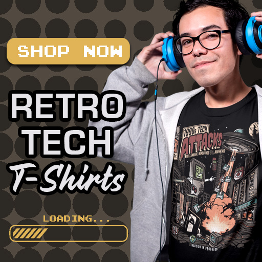retro tech t-shirts